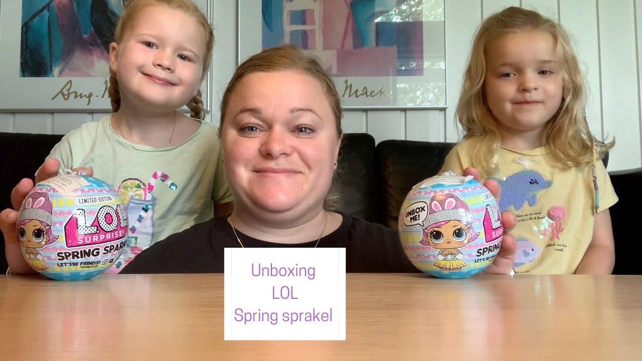 UNBOXING - LOL SPRING SPRARKEL DANSK