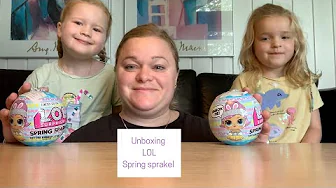 UNBOXING - LOL SPRING SPRARKEL DANSK