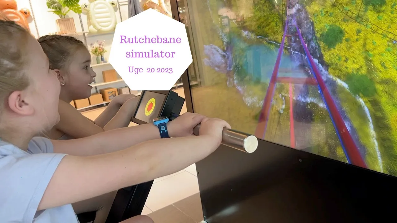 EXTREM VILD RUTCHETUR PÅ RUTCHEBANE SIMULATOR