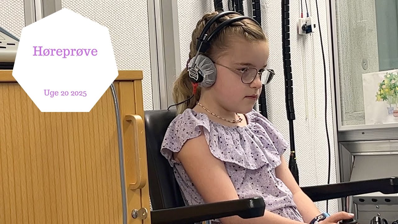 Haley er til Høreprøve på SYGEHUSET