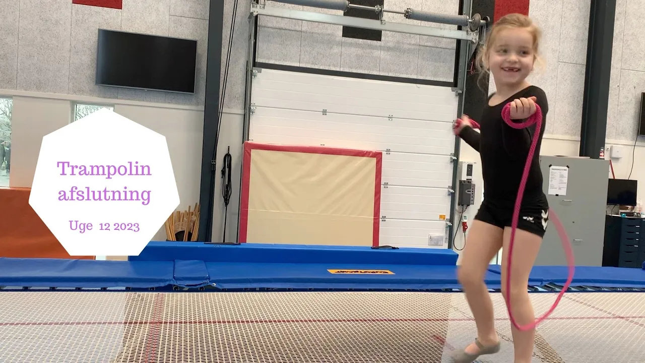 AFSLUTNING PÅ TRAMPOLIN