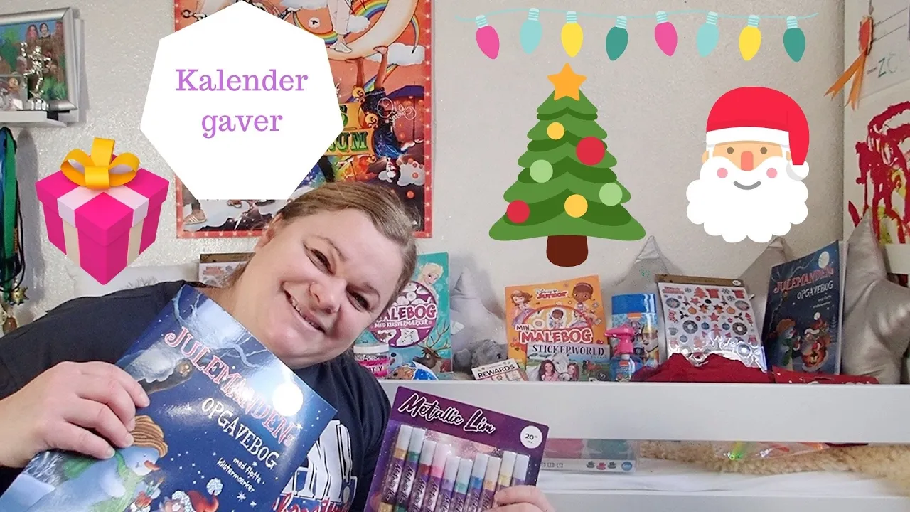 KALENDERGAVE IDEER TIL PIGER 5 6 ÅR
