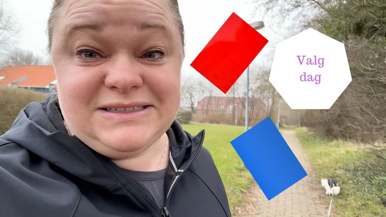 Valgdag i Danmark - Rød eller blå
