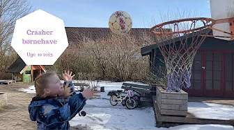 CRASHER EN BØRNEHAVE I SNEEN