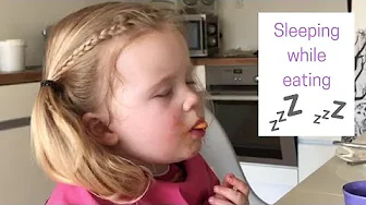 Sleeping while eating