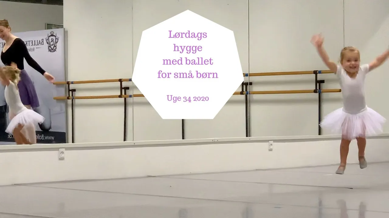 LØRDAGS HYGGE MED BALLET FOR SMÅ BØRN