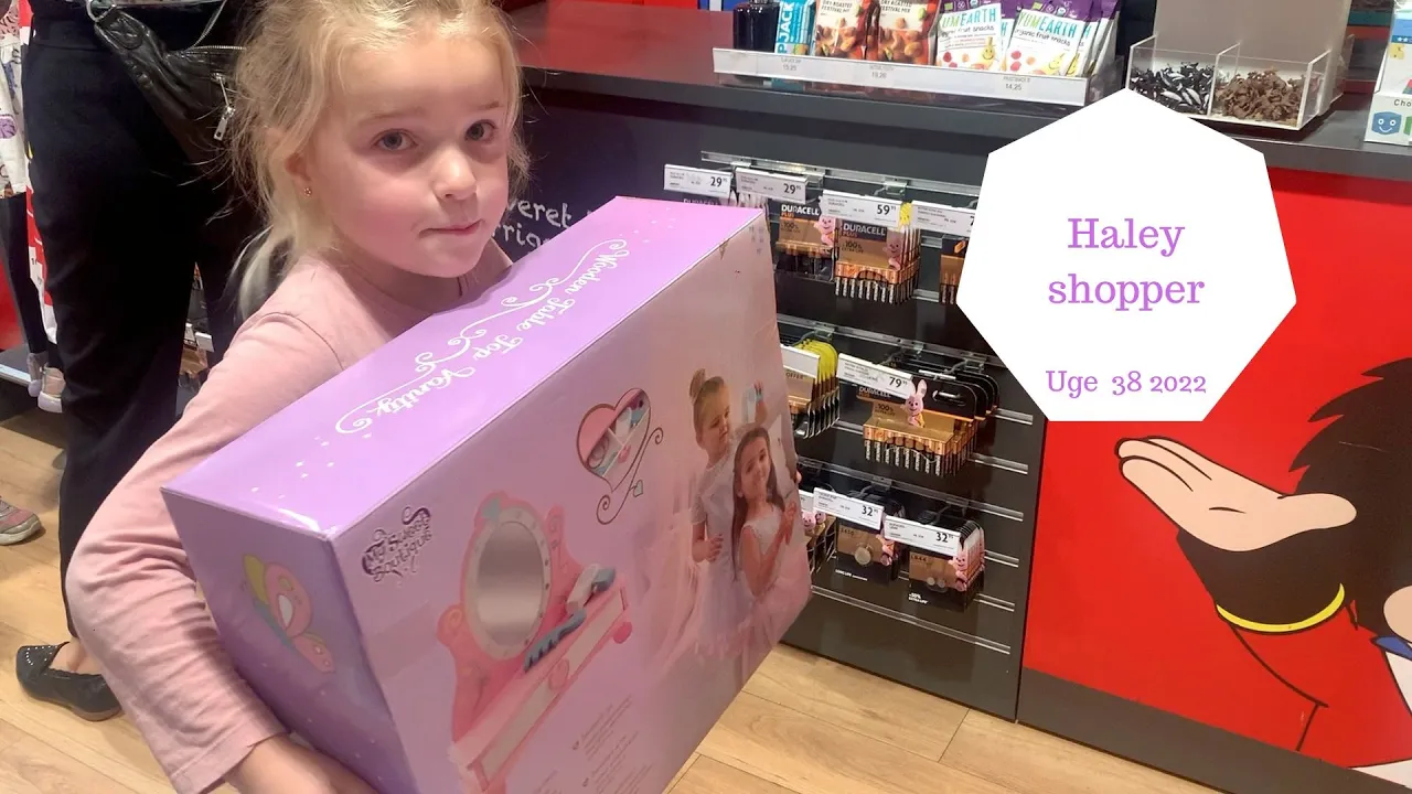 HALEY SHOPPER SINE FØDSELSDAGSGAVER