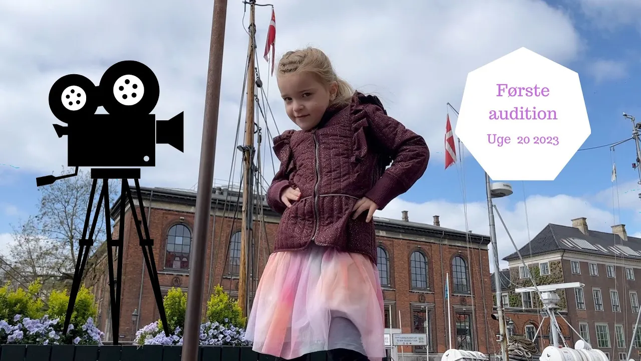 6 ÅRIG TIL SIN FØRSTE AUDITION TIL EN SPILLEFILM