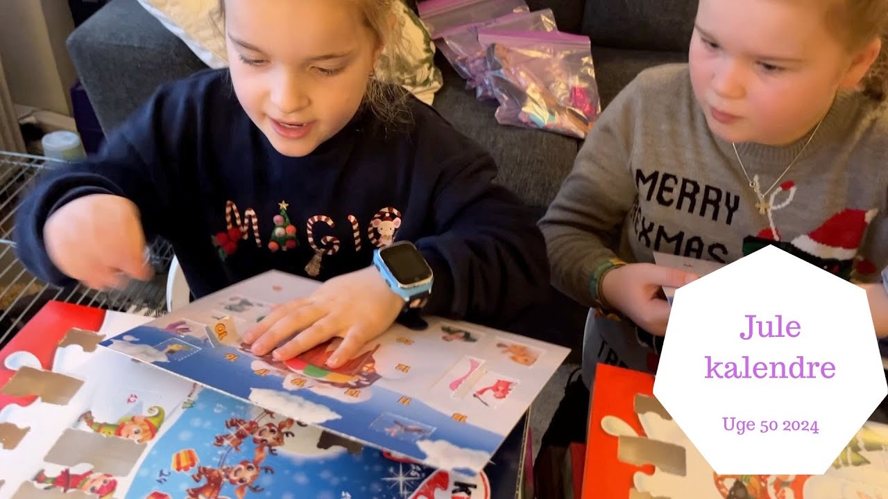 Vi ÅBNER alle vores JuleKALENDRE