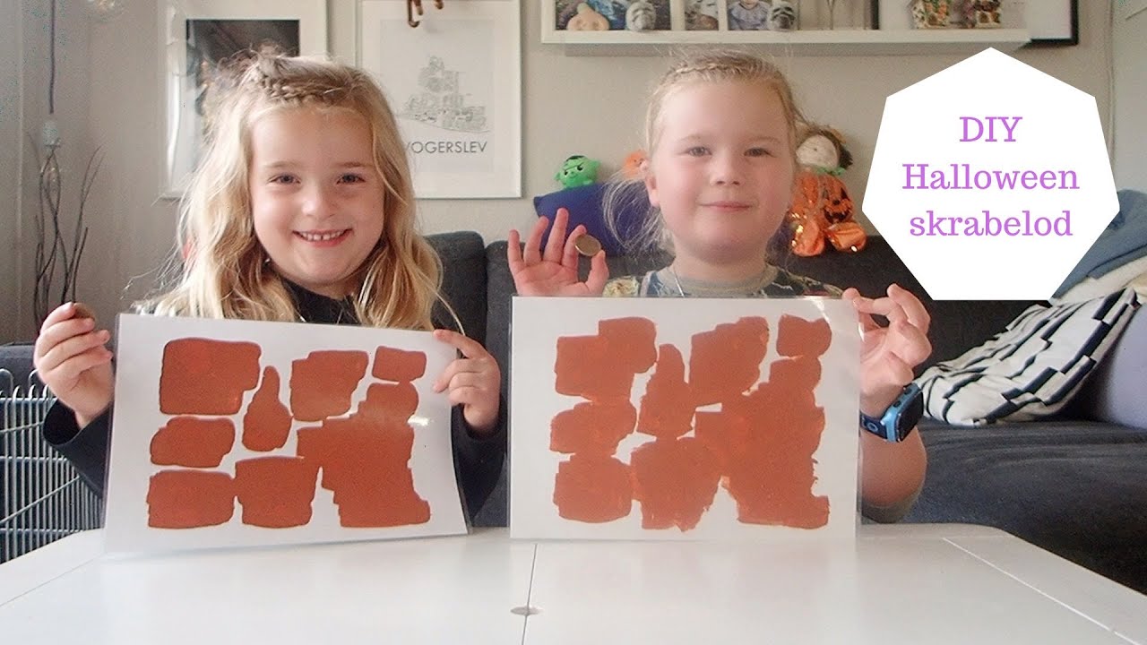 DIY HALLOWEEN SKRABELOD