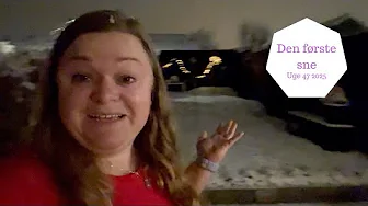 Vinterens Første SNE er kommet til os