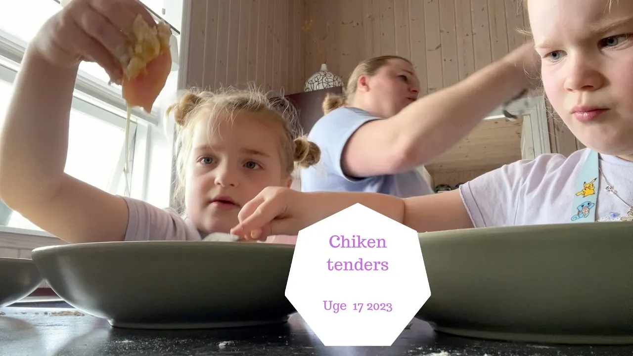 BØRN I KØØKENT - VI LAVER CHIKEN TENDERS