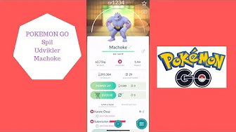 POKEMON GO - UDVIKLER MACHOKE