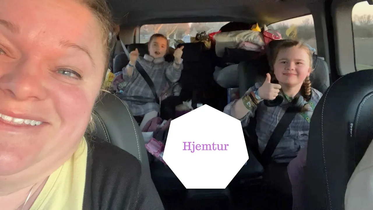 Kører hjem fra Tyskland