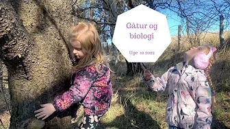 SKØN LANG GÅTUR - HJEMME BIOLOGI UNDERVISNING