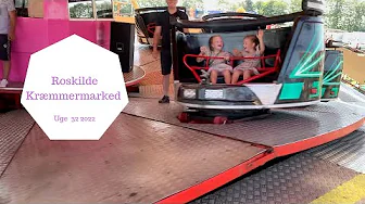 VI ER PÅ ROSKILDE KRÆMMERMARKD - DET ER SÅ SJOVT OG MEGA VARMT