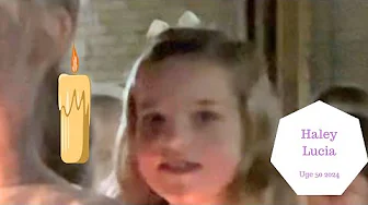 Haley går SANKTA LUCIA til Julefesten i SFO'en