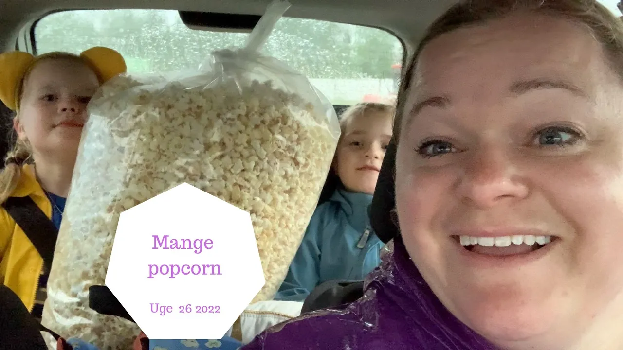 MEGA MANGE POPCORN OG VI BLIVER DRIVVÅDE