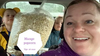 MEGA MANGE POPCORN OG VI BLIVER DRIVVÅDE