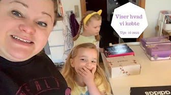 VISER HVAD VI KØBTE I CITY 2