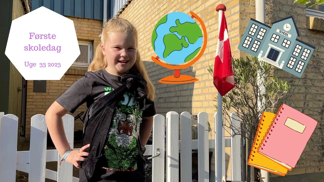 FØRSTE SKOLEDAG MED HJEMMEUNDERVISNING 2. KLASSE