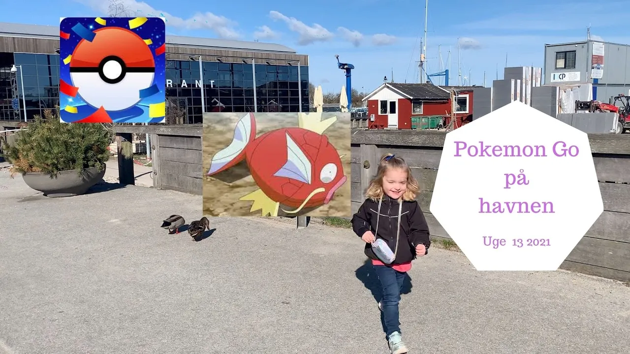 BLÆSENDE POKEMON GO TUR TIL HAVNEN MED SURE BØRN