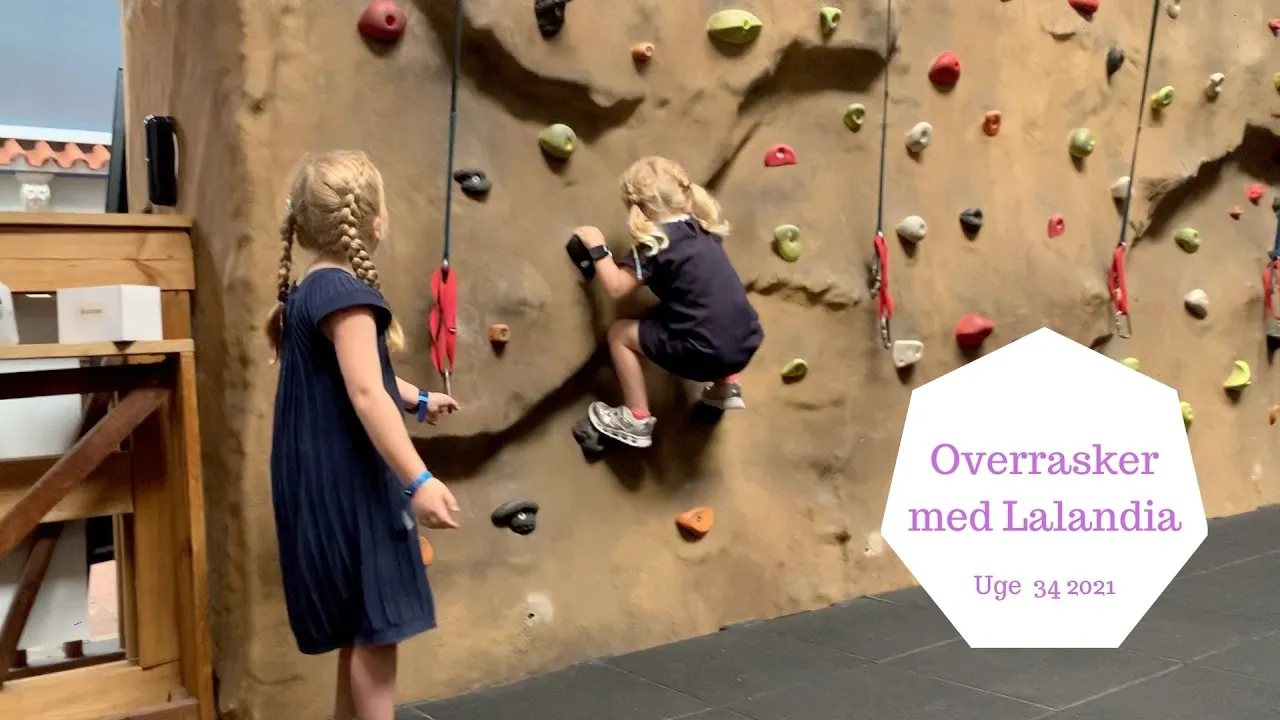 OVERRASKER MED LALANDIA -s KLATREVÆG OG FØDSELSDAGS KLAR