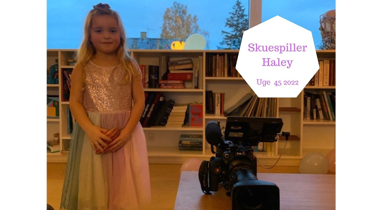 HALEY SKAL VÆRE MED I EN REKLAME I DAG