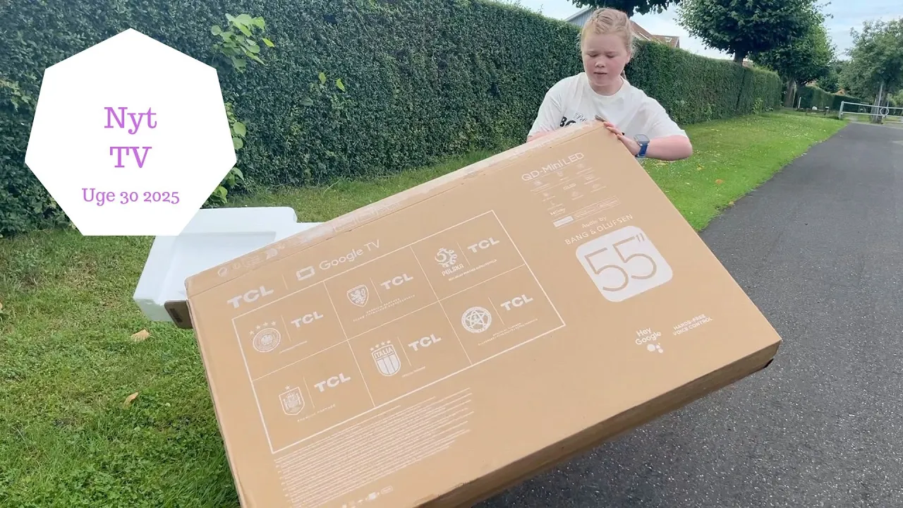 Vi køber nyt Kæmpe TV