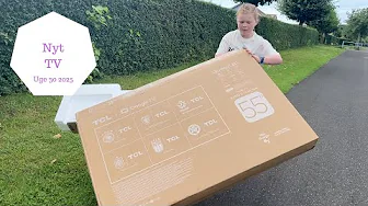 Vi køber nyt Kæmpe TV