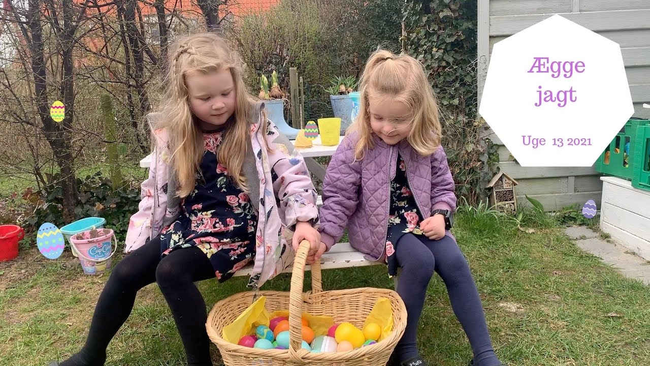 PÅSKE ÆGGE JAGT - PÅSKEHAREN HAR VÆRET HER