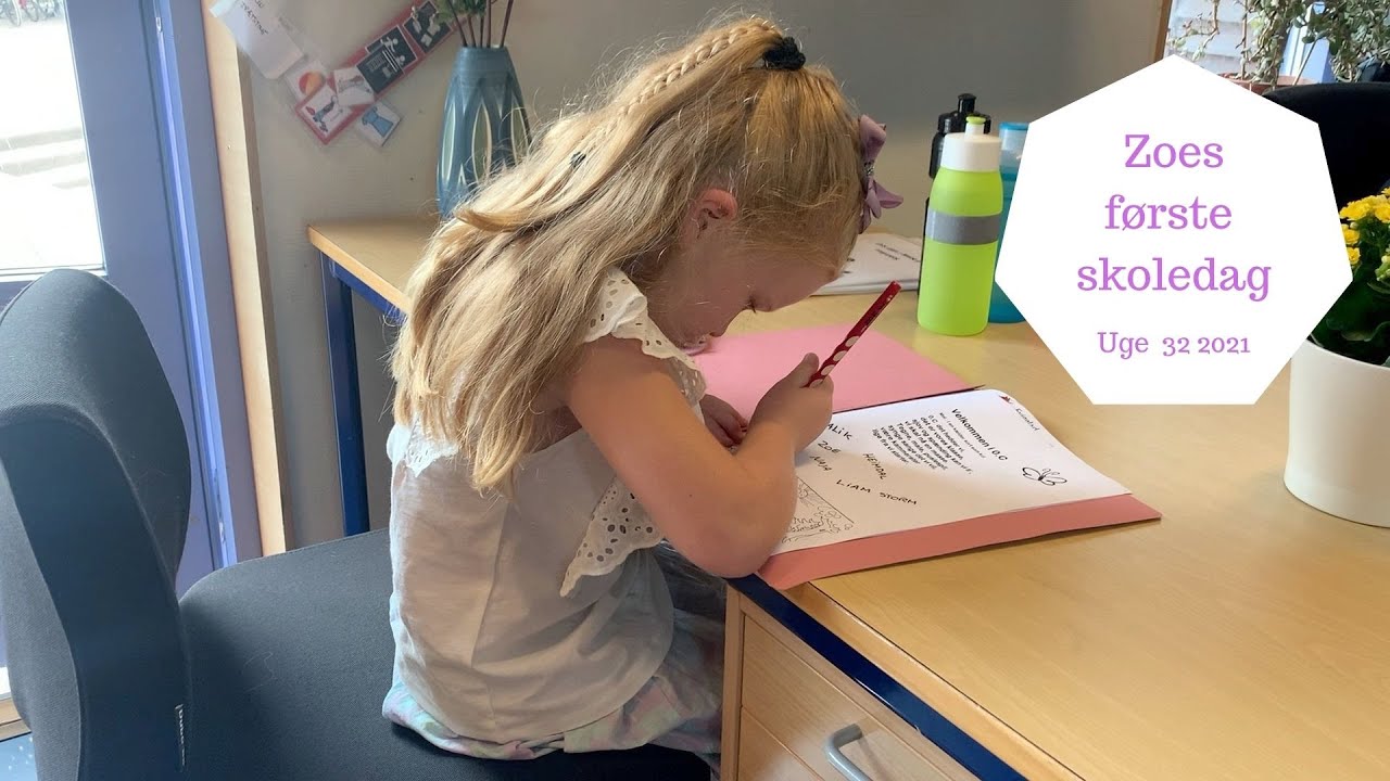 ZOES FØRSTE SKOLEDAG I 0.C