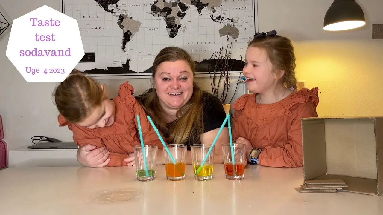 TASTE TEST SODAVAND - HVEM GÆTTER FLEST OG VINDER