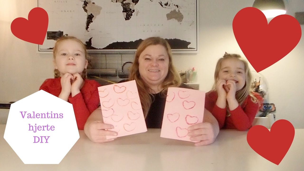 VALENTINS HJERTE DIY