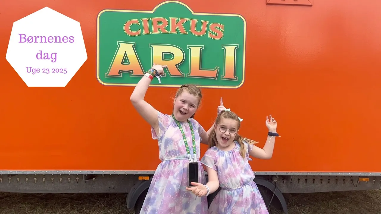Vi fejrer BØRNENES DAG med Strandtur og Cirkus Arli