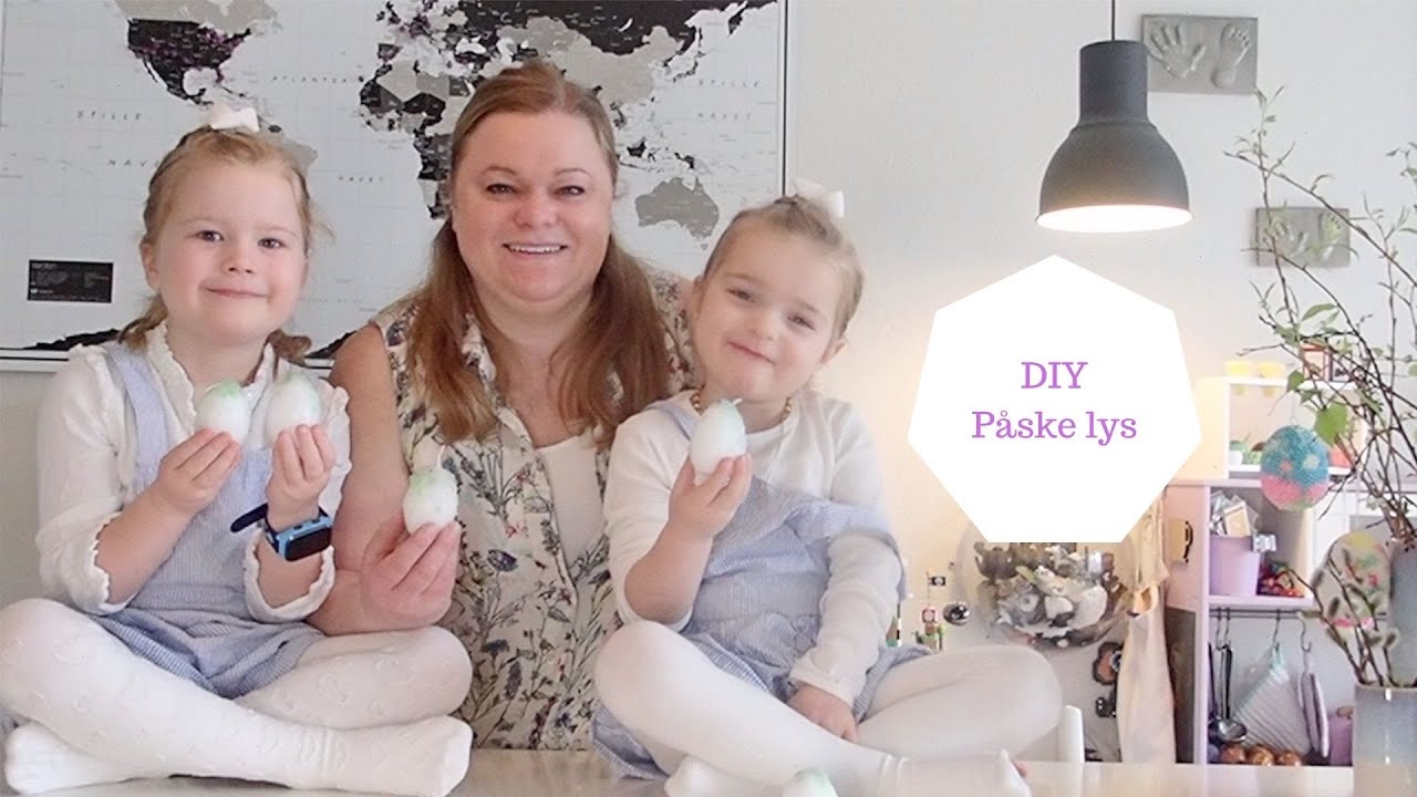 DIY PÅSKE LYS