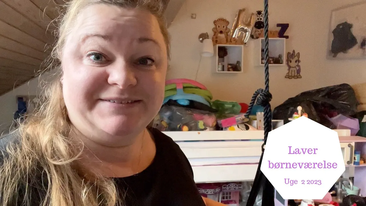 JEG FLYTTER RUNDT PÅ BØRNEVÆRELSET