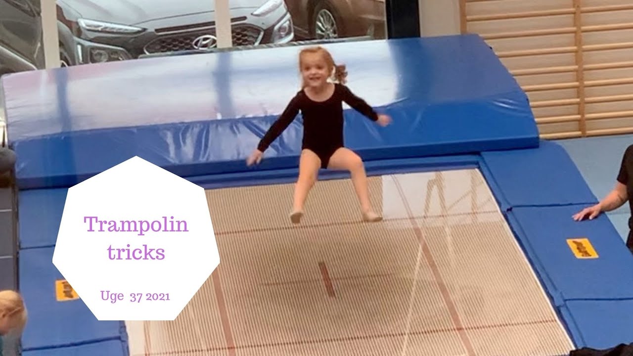 HALEY LÆRER NYE TRICK TIL TRAMPOLIN