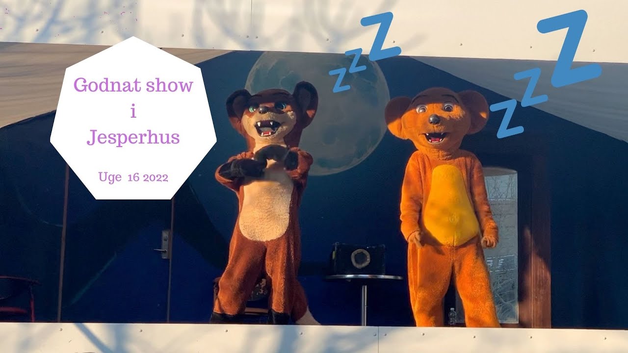 FÅR HUGO LEGE HYTTE, LEGEPLADS OG GODNAT SHOW