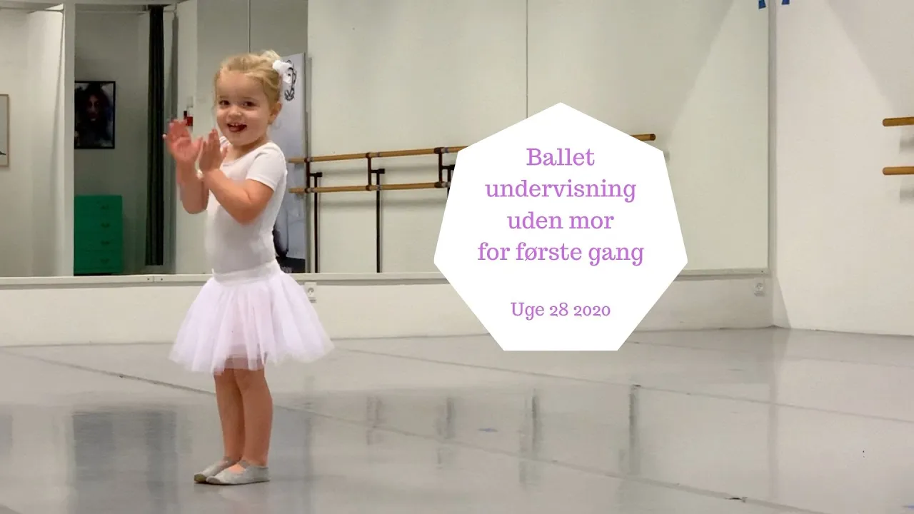 BALLET UNDERVISNING UDEN MOR FOR FØRSTE GANG OG I BIO FOR AT SE TROLLS 2