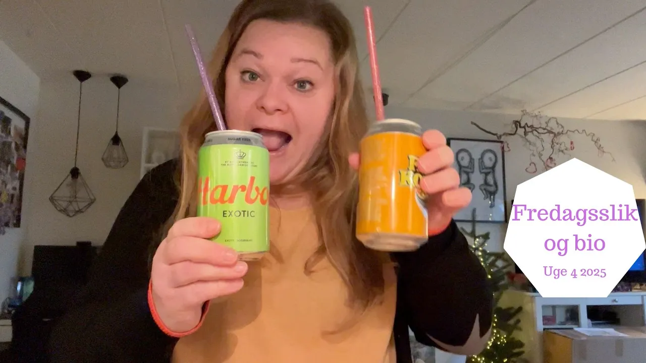 OVERRASKER pigerne med FREDAGSSLIK og Hjemme Biograf inden Trampolin