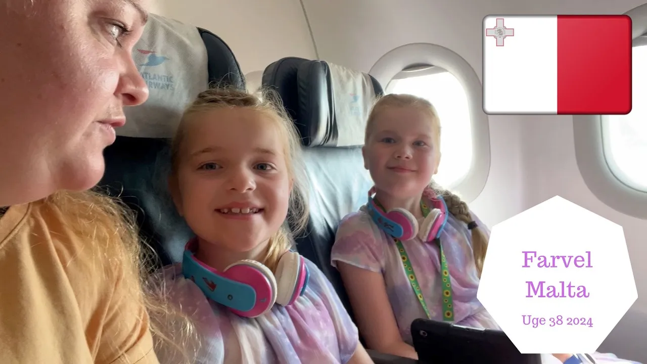 Vi Flyver hjem igen fra MALTA