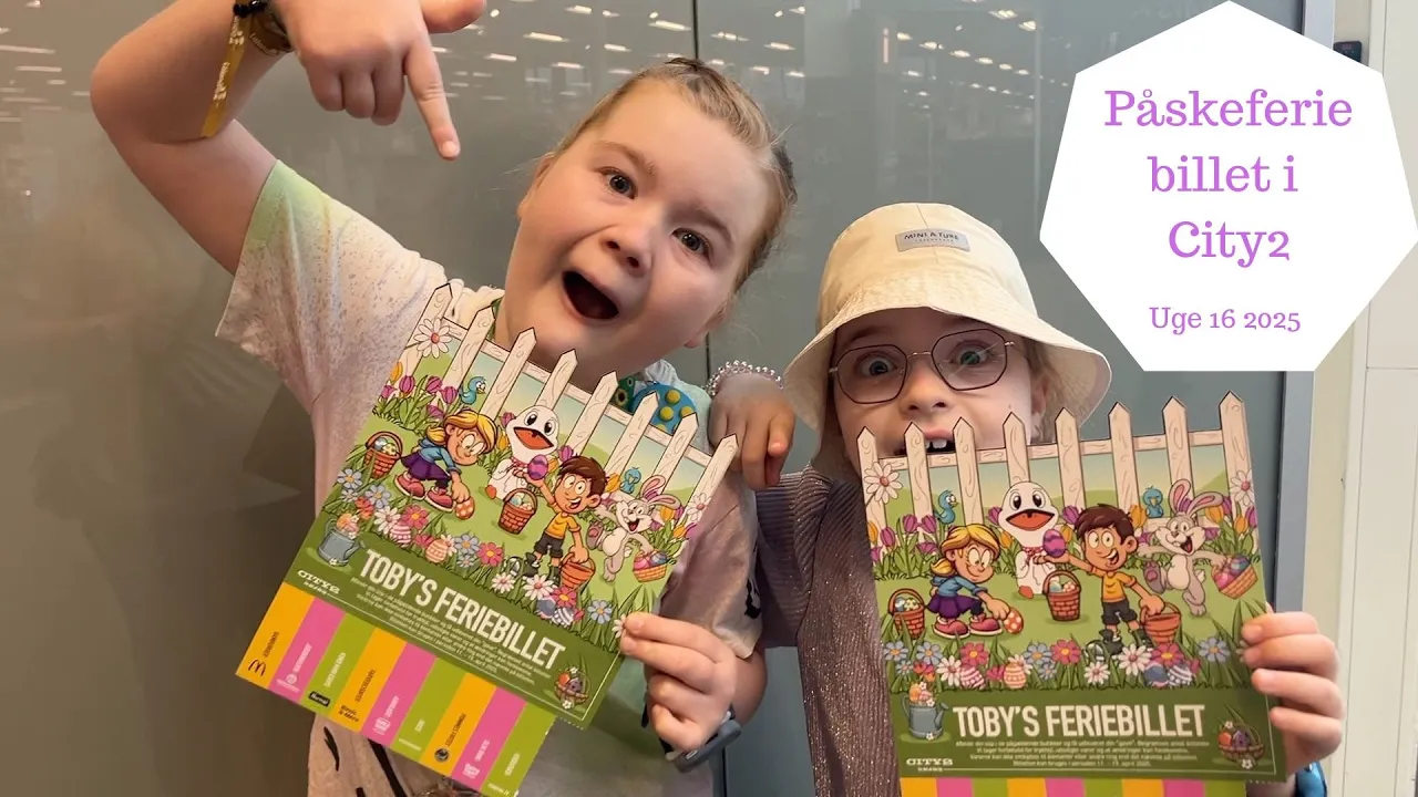 Mega God PÅSKE Feriebillet i CITY2