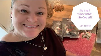 SE HVAD VI KØBTE I STOF OG STIL - PIGERNE DANSER OGSÅ BALLET