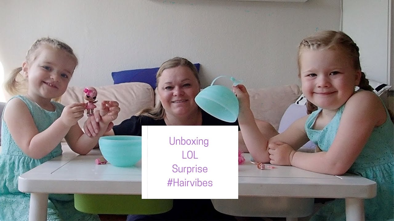 Unboxing LOL Suprise #Hairvibes - DANSK