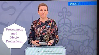 PRESSEMØDE OM GENÅBNINGEN MED METTE FREDERIKSEN ONSDAG DEN 24. FEBRUAR 2021