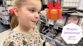 Haley Shopper FØDSELSDAGSGAVE til Zoe