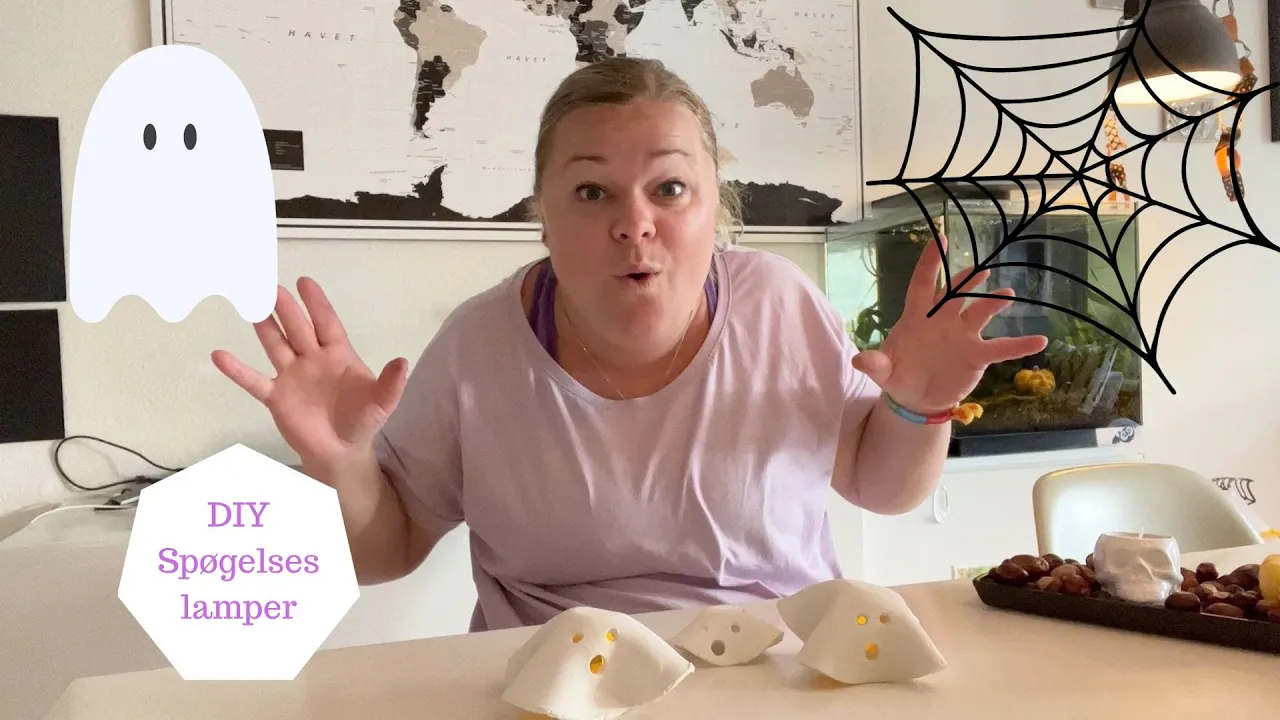 DIY SPØGELSES LAMPER