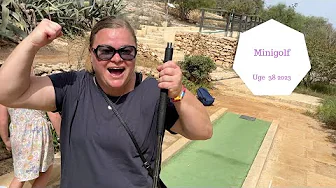 VI SPILLER MINIGOLF I MEGA VARME PÅ MALTA
