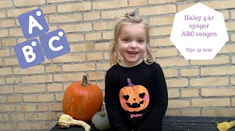 HALEY SYNGER ABC SANGEN - 4 ÅRIG SYNGER